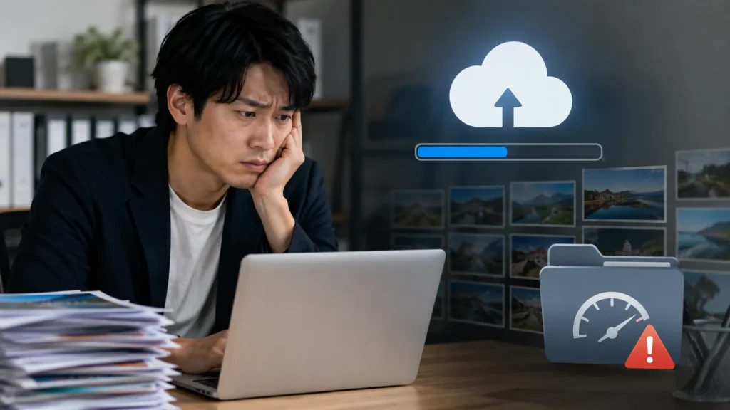 クラウド変換ツールのアップロード待ち時間と制限